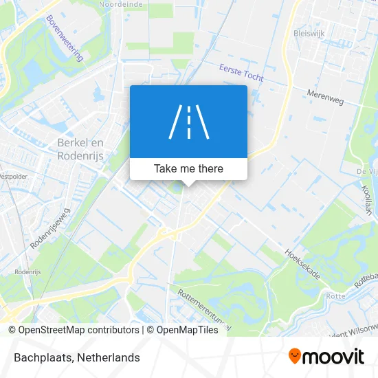 Bachplaats map