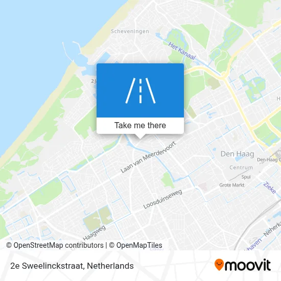 2e Sweelinckstraat map