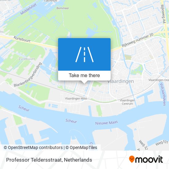 Professor Teldersstraat map
