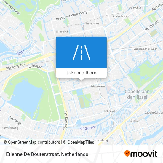 Etienne De Bouterstraat map