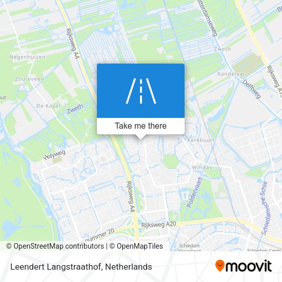 Leendert Langstraathof map