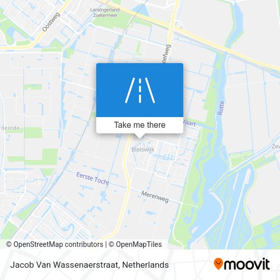 Jacob Van Wassenaerstraat map