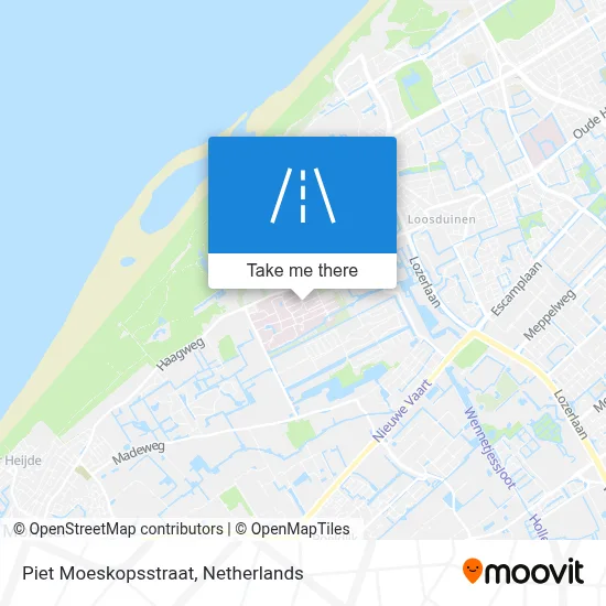 Piet Moeskopsstraat map
