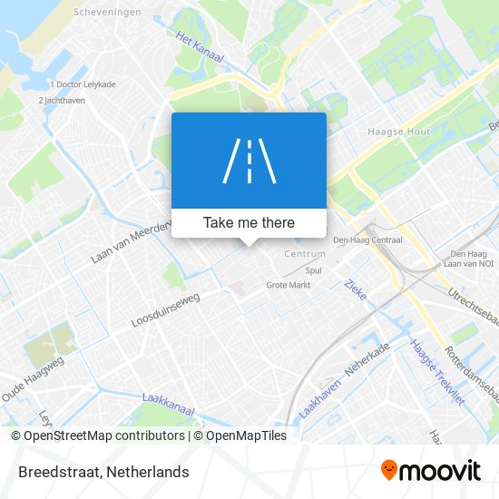 Breedstraat map