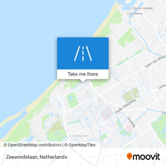 Zeewindelaan Karte