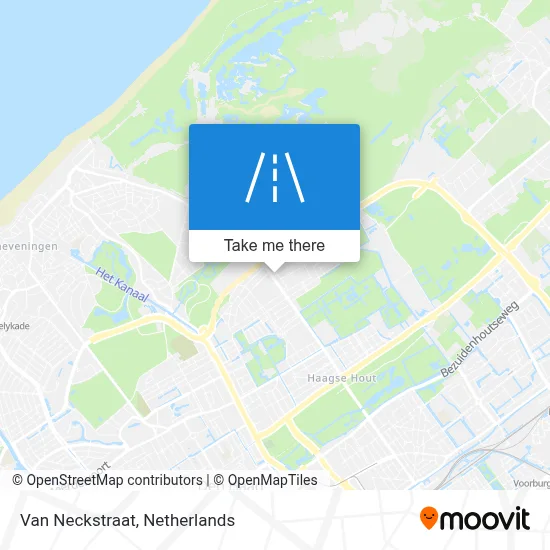 Van Neckstraat map