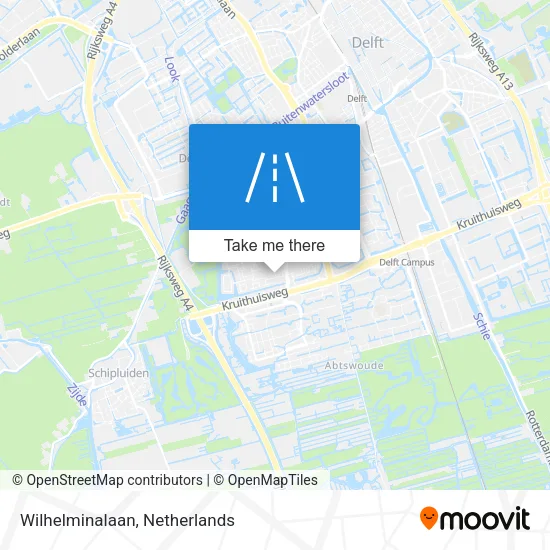 Wilhelminalaan map