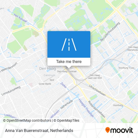 Anna Van Buerenstraat map