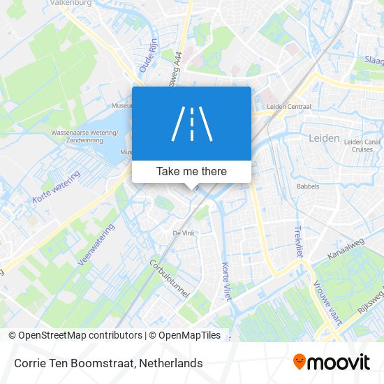Corrie Ten Boomstraat Karte