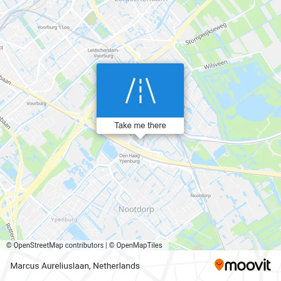 Marcus Aureliuslaan map