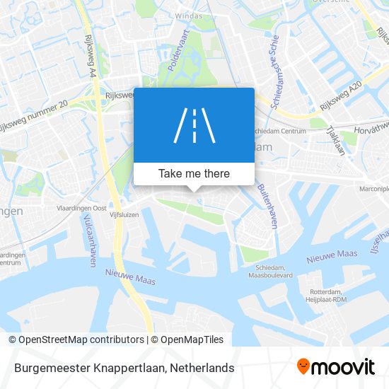 Burgemeester Knappertlaan map