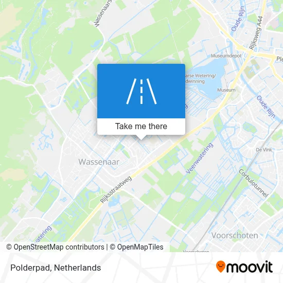 Polderpad map