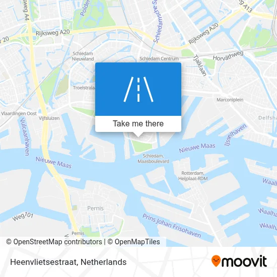 Heenvlietsestraat map