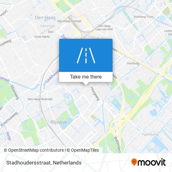 Stadhoudersstraat map