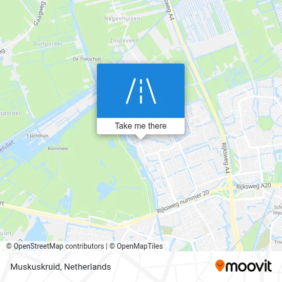 Muskuskruid map