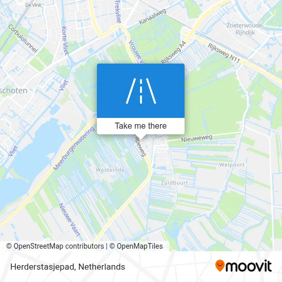 Herderstasjepad map