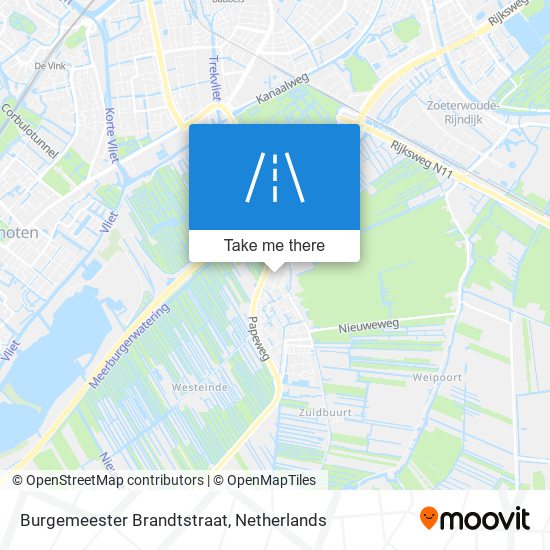 Burgemeester Brandtstraat map