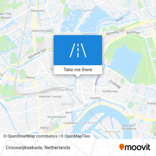 Crooswijksekade map