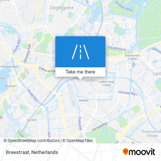 Breestraat map