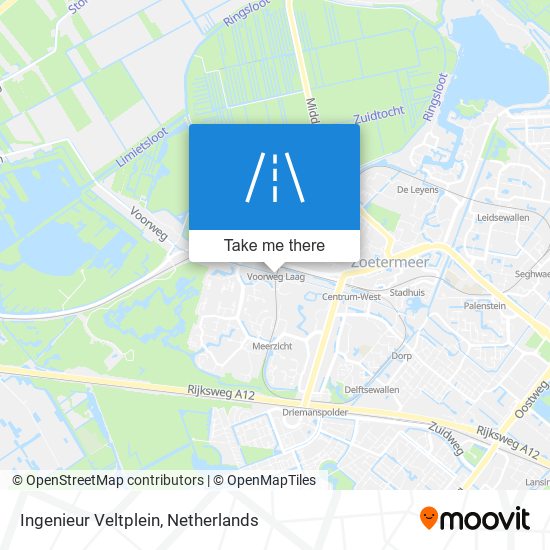 Ingenieur Veltplein map