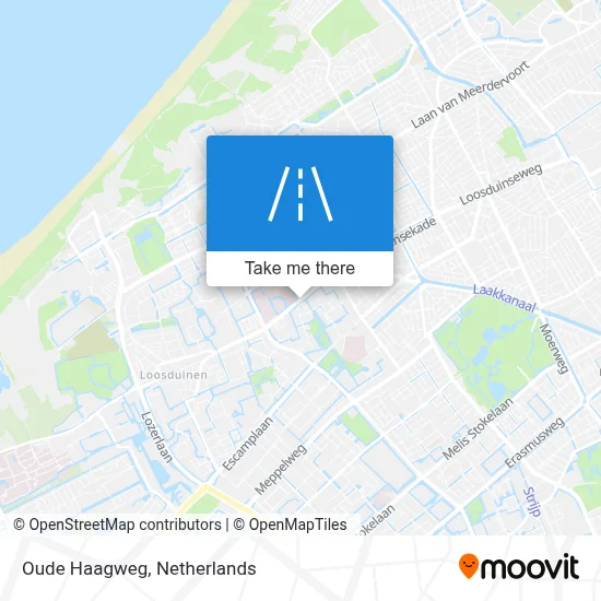 Oude Haagweg map