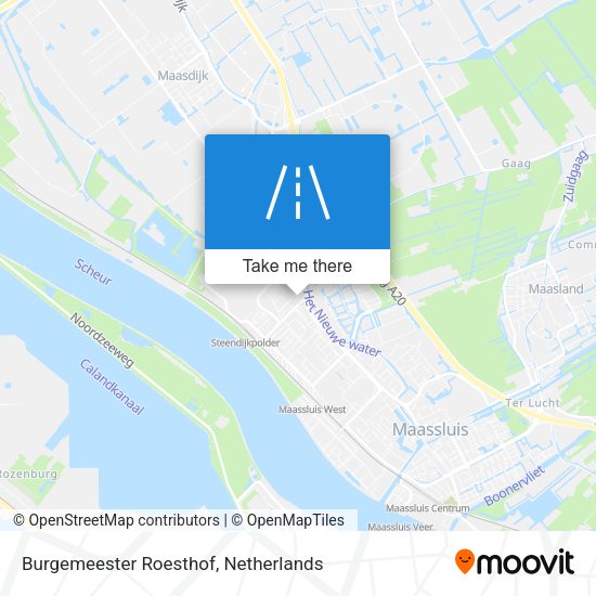 Burgemeester Roesthof map