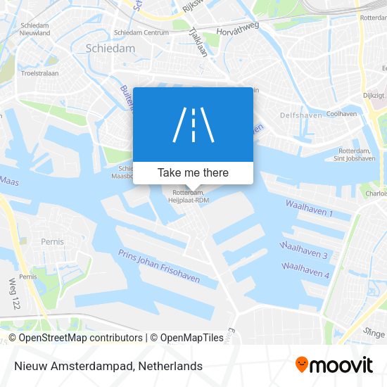 Nieuw Amsterdampad map