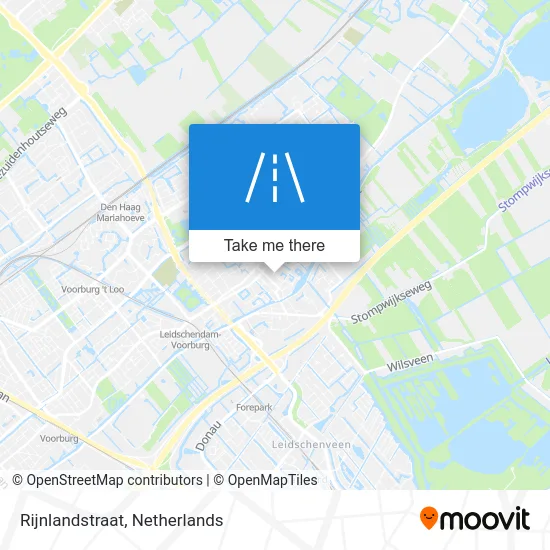 Rijnlandstraat map