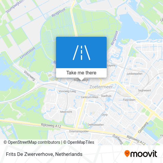 Frits De Zwerverhove map