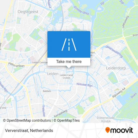 Ververstraat map