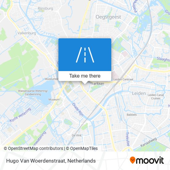 Hugo Van Woerdenstraat map