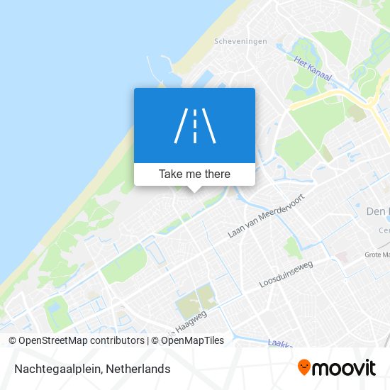 Nachtegaalplein Karte