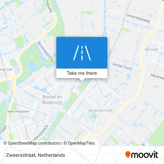 Zweersstraat map