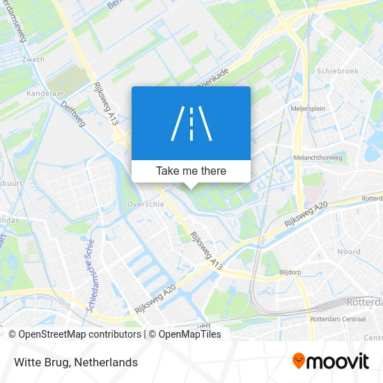 Witte Brug map