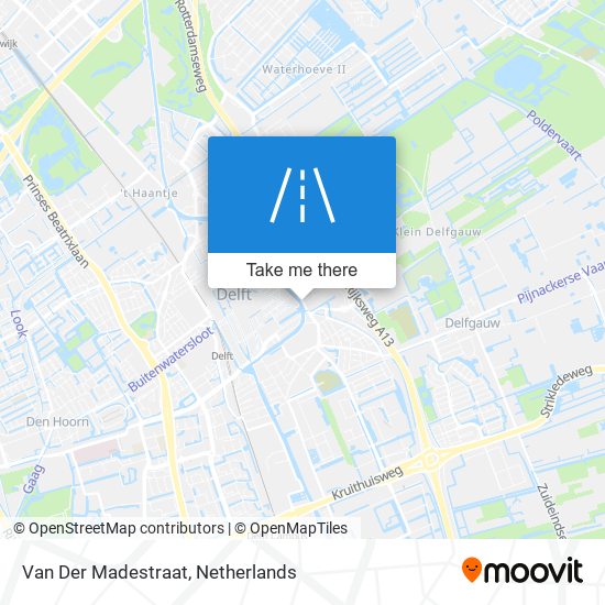 Van Der Madestraat map