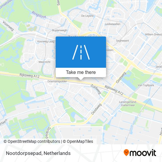 Nootdorpsepad Karte