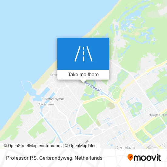 Professor P.S. Gerbrandyweg map