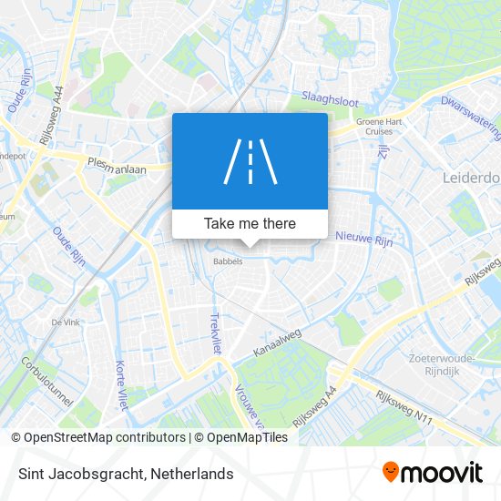 Sint Jacobsgracht map