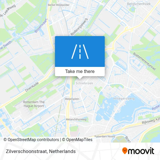 Zilverschoonstraat map