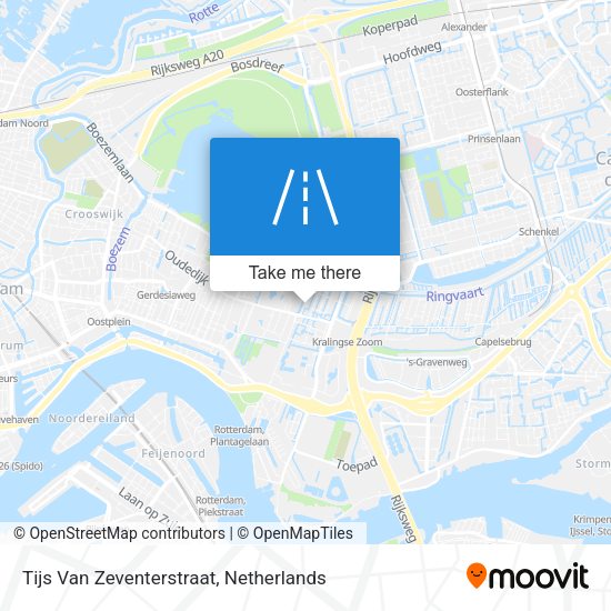 Tijs Van Zeventerstraat map
