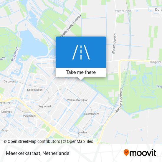 Meerkerkstraat map