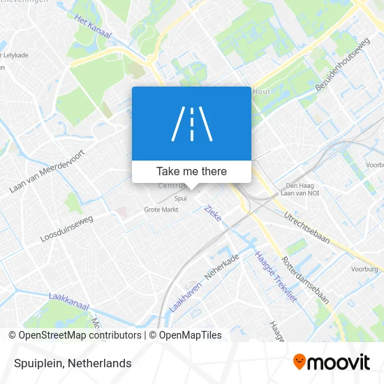Spuiplein map