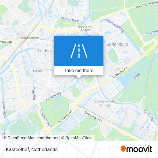 Kasteelhof map