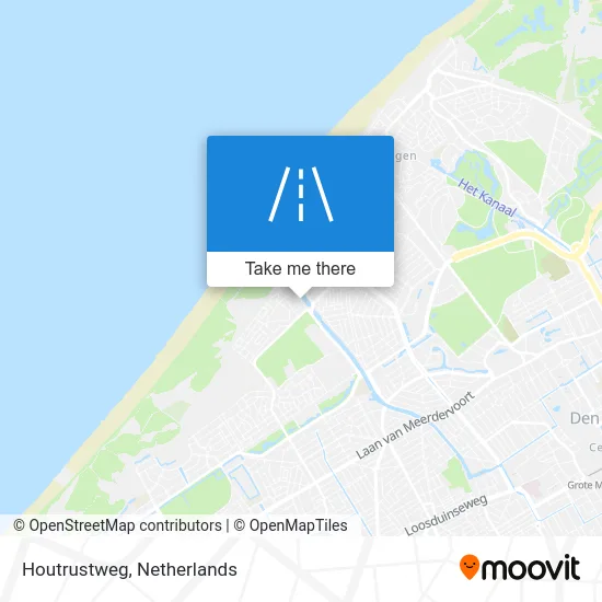 Houtrustweg map