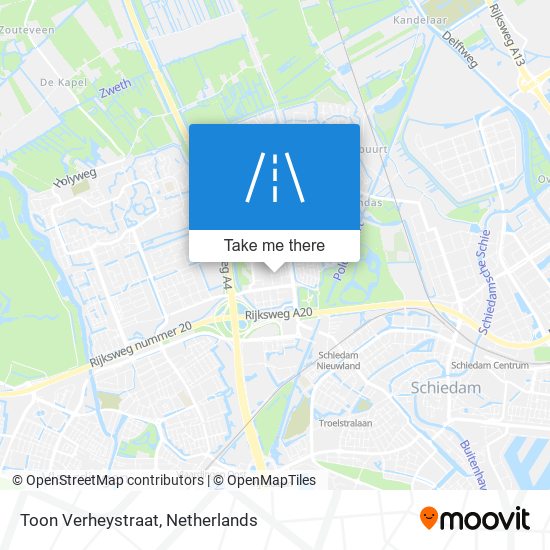 Toon Verheystraat map