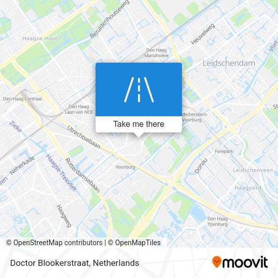 Doctor Blookerstraat map