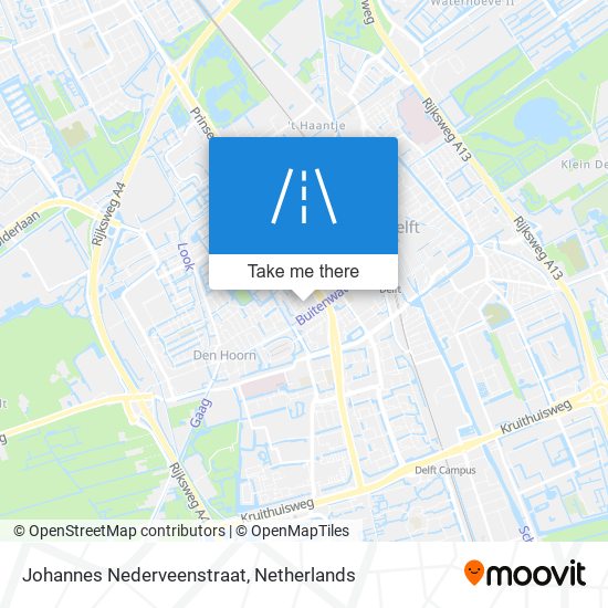 Johannes Nederveenstraat map