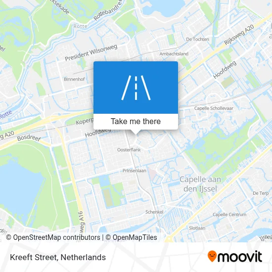 Kreeftstraat map