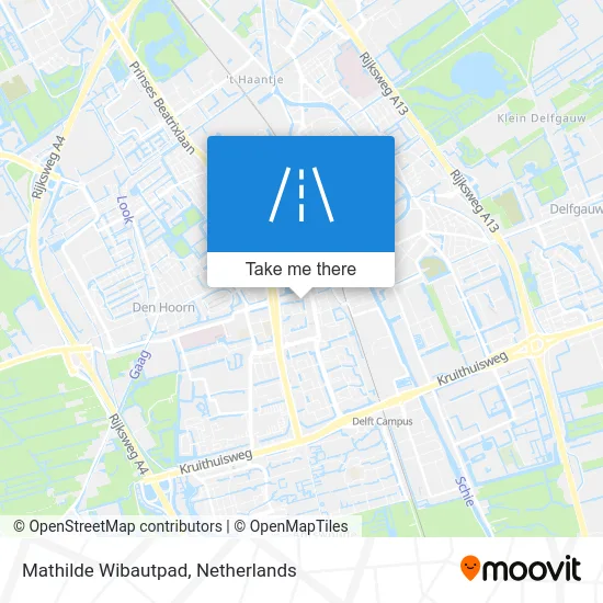 Mathilde Wibautpad map