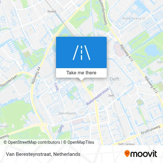 Van Beresteynstraat map